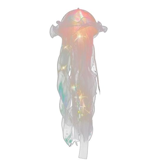 Jellyfish LED Lamp Soft Lighting Battery Operated Jellyfish Lantern LED Hanging Lamp Decoration Holiday Gift for Party