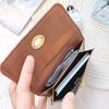 Portamonete Mini Portafoglio Piccola Custodia per Monete con Porta Carte Accessorio Moda Donna Custodia Carte Portamonete Mini