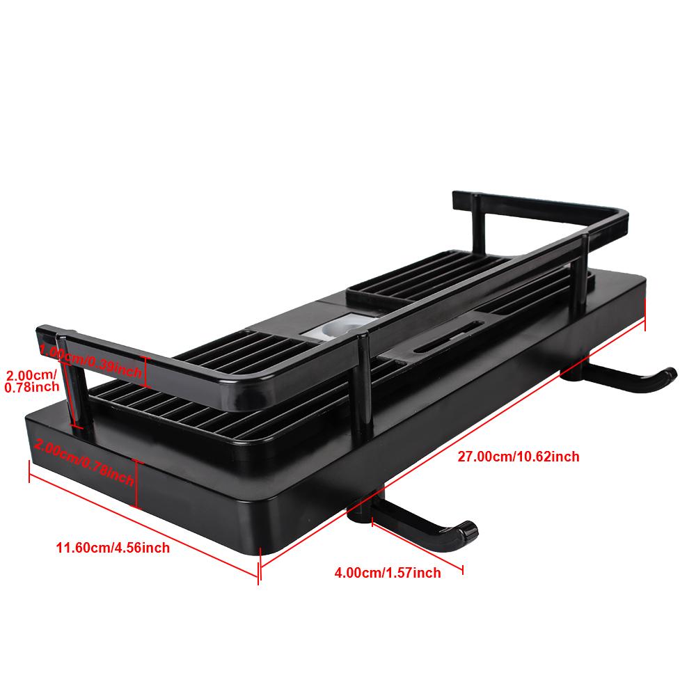 

Shower Storage Holder Rack Shampoo Tray Stand Detachable No Drilling Floating Shelf Plastic For Wall Household Item Bathroom Organizer 1 pcs