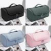Travel Hair Dryer And Curling Iron Organizer Pu Storage Bag For Bathroom And Vacation Use