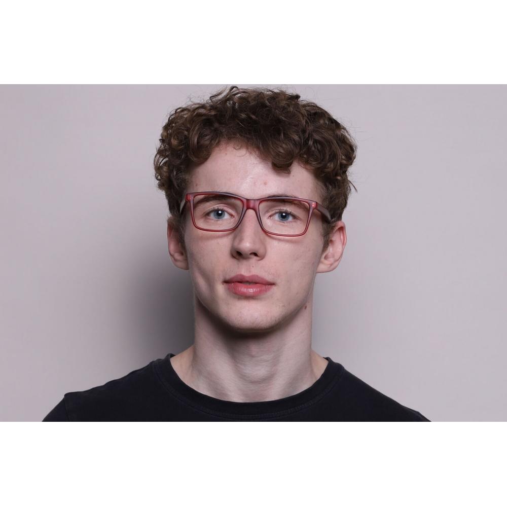 Full Rim Square Burgundy Smartbuy Collection Polly Cp162f Fashion Unisex Eyeglasses
