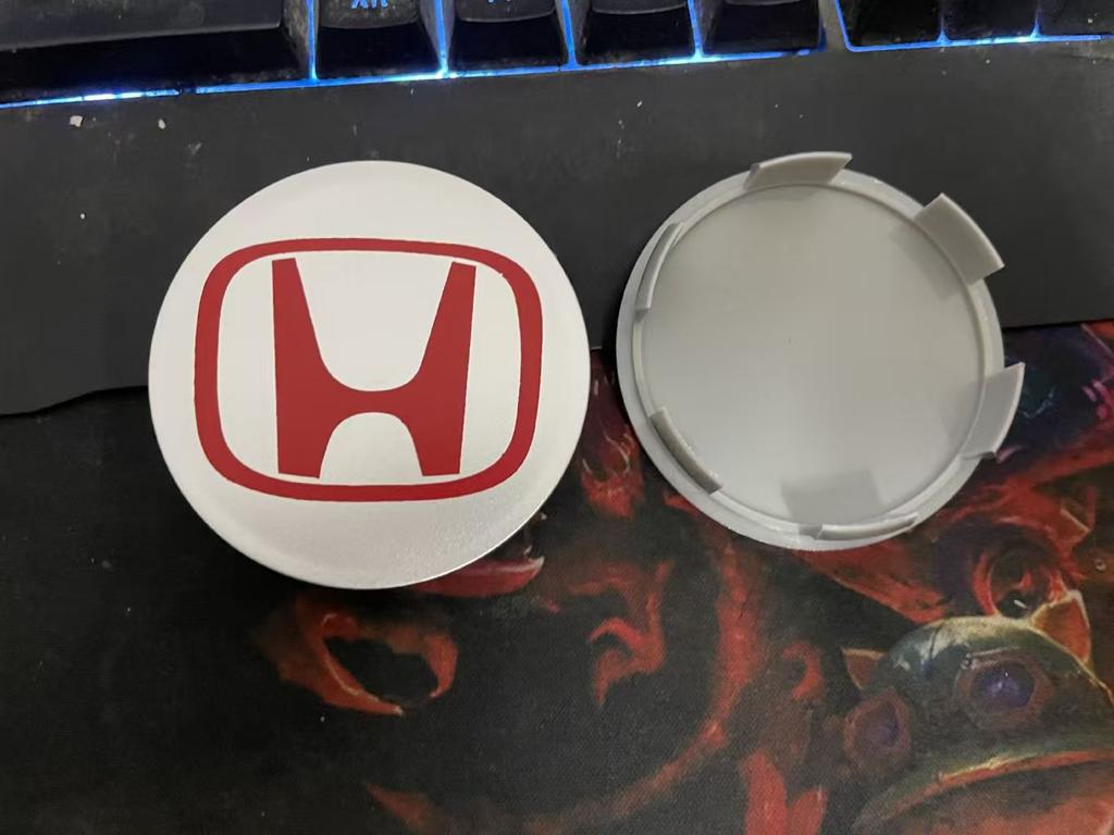 For Honda Acco69MM4pcsCar Styling Wheel Center Hub Caps Cover Replacement Accessories For Honda CITY Mugen Pilot Type S Type R Insightstickers