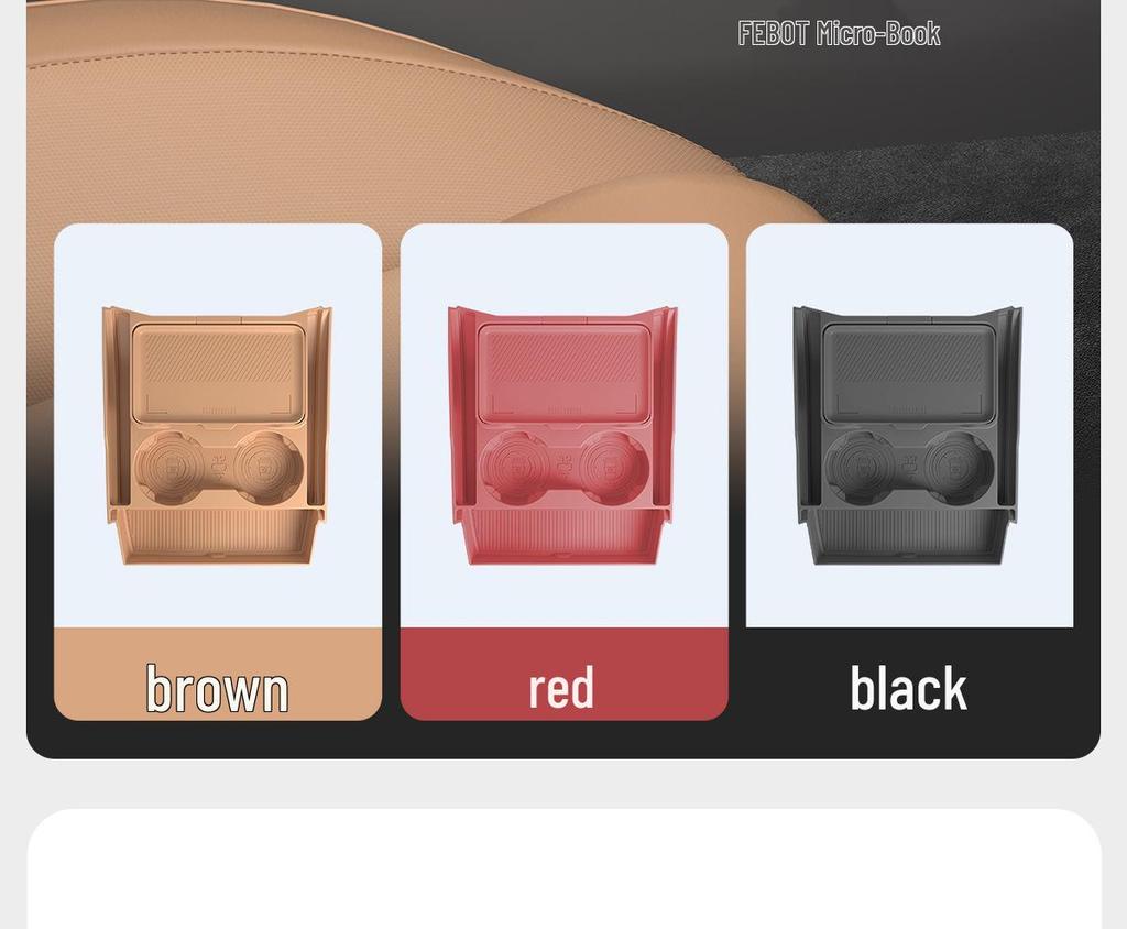 Jetour Traveller Center Console Lower Storage Box: Interior Accessories for 26 Models