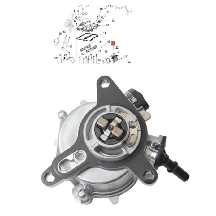 Engineered Brake Vacuum Pump Leak Proof Sealing Mechanism 55503109 55495082 Vehicle Accessories Suitable For Vehicles