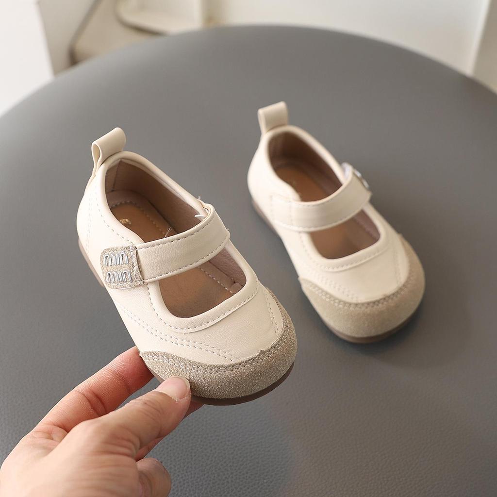 Stylish Toddler Soft Sole Walker Shoes for Girls - Breathable Leather Spring/Autumn