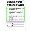 Tsukushikobo Workplace Safety Sign Scaffold Assembly Work Director Duties 450x300mm Japanese Industrial Compliance Signboard