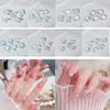 10Pcs Luxury 3D Nail Art Crafts Rhinestones Charms DIY Nail Designs Crystal Gems Dangle Manicure Nail Jewelry Diamonds