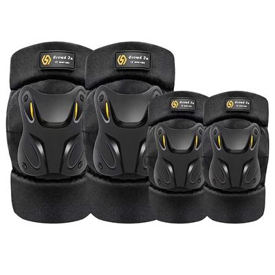 Rodilleras y coderas para motocicleta, para deportes al aire libre, correas dobles, comodidad ajustable, absorción de golpes, Universal para las cuatro estaciones