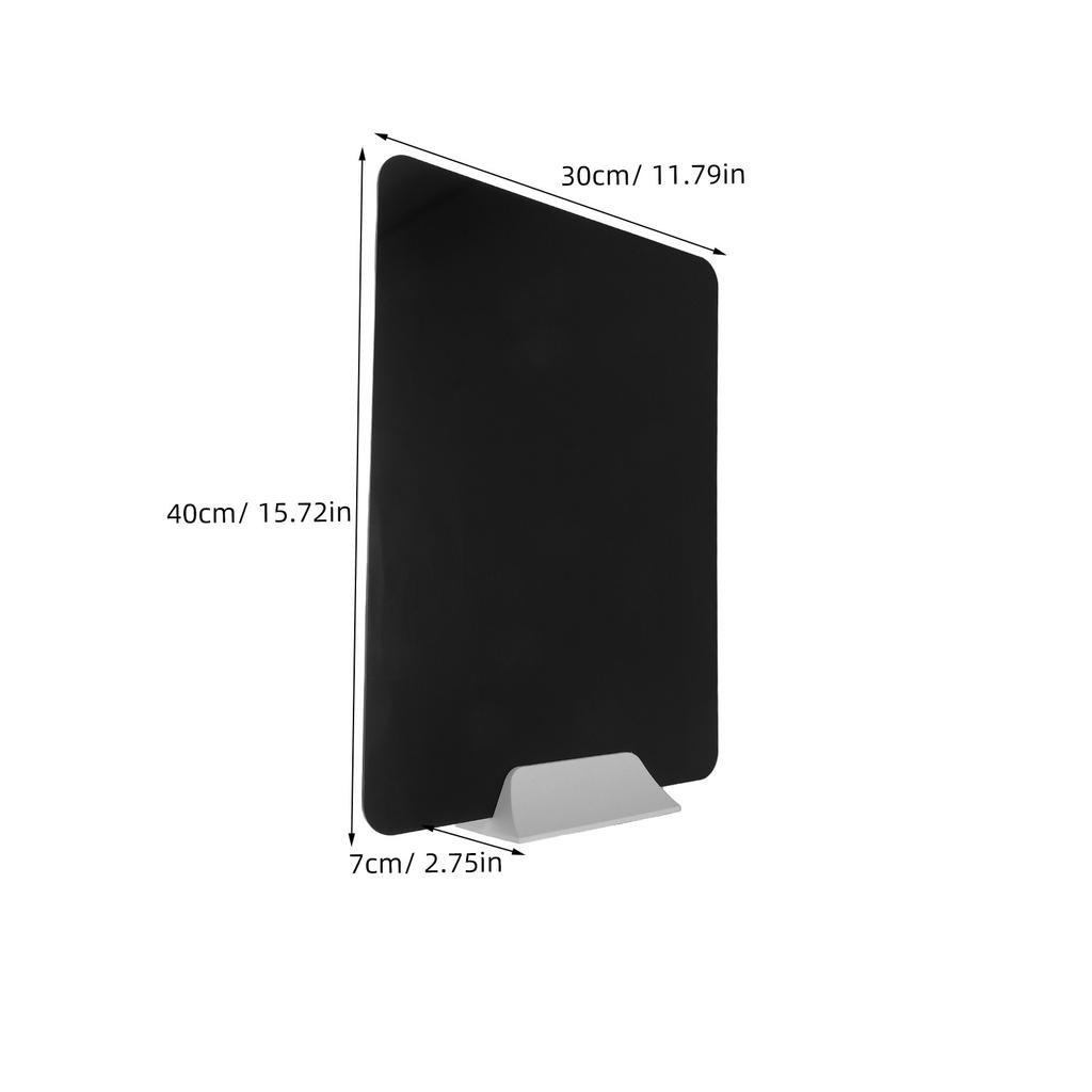 Minimalist Acrylic Desk Divider Freestanding Desktop Privacy Screen for Office Student Study Workspace Classroom Testing