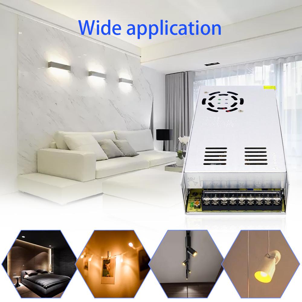 AC 100-240V To DC 24V 41.6A 1000W Voltage Transformer Regulated Switching
