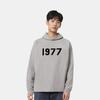 Fear of God Essentials 1977 Series SS22 Knit Hoodie With Digital Logo Print Men Tops Dark-Oatmeal FOG-SS22-293
