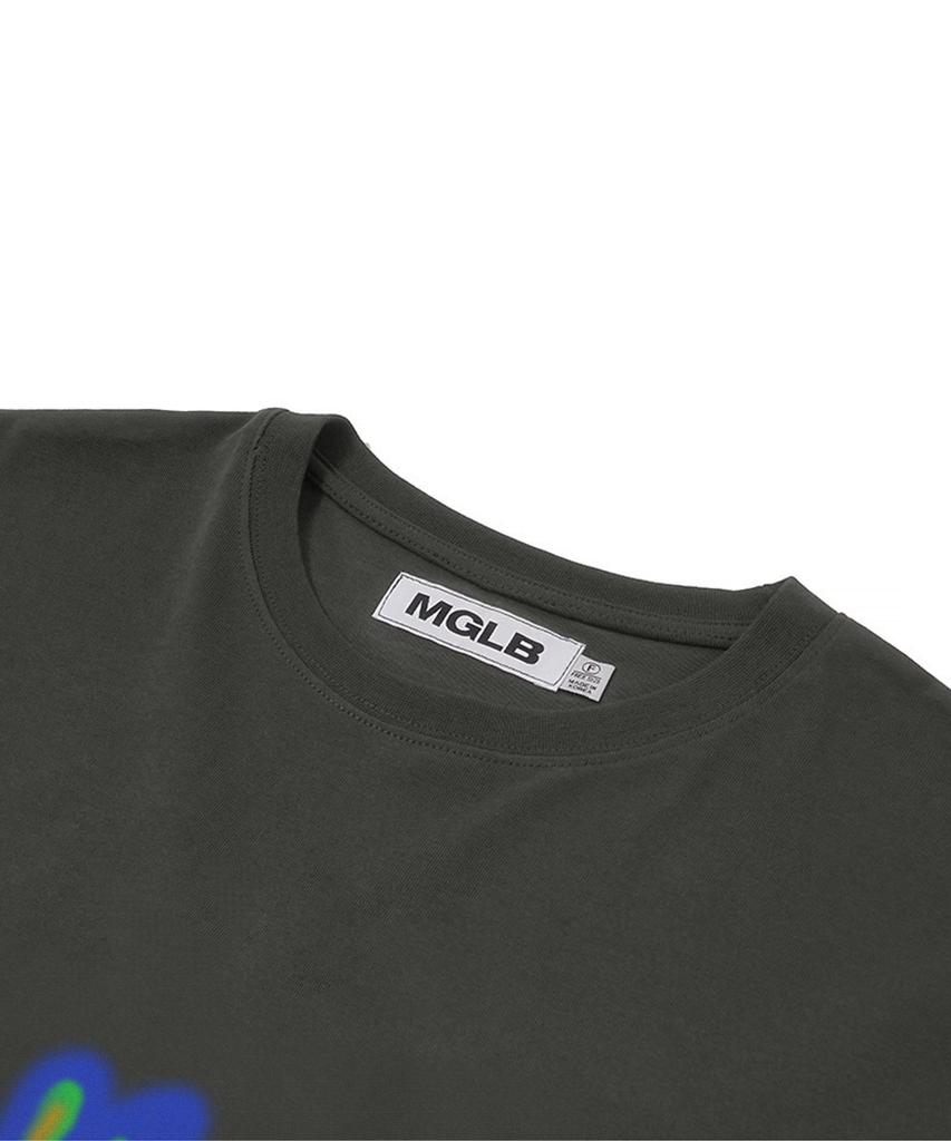 MATCHGLOBE Laser Rabbit Oversized Tee (Dark Grey)