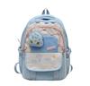 School bag Macaron girl backpack New primary school students large-capacity backpack Female junior high school students High school students