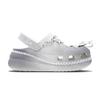 Crocs Crush Clog Clogs Unisex Gray White 207521-100(Team147-)