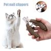 Yousheng Spring Pet Nail Clippers Stainless Steel Blade Dog Nail Trimmer Cat Nail Cutter with Safety Guard To Avoid Over-Cutting for Safe Precise