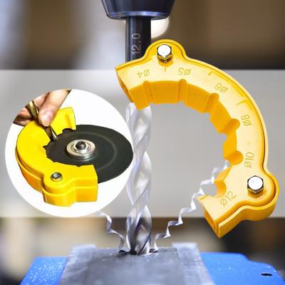Drill Bit Sharpener Angle Grinder Grinding Bit Support Multi-specification 4-12mm Drill Bit Grinding Sharpener for All Bits