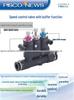 Japan PISCO BJSU Series Speed Control Valves with Buffer (BJSU4H, BJSU6H, BJSU8H, BJSU10)