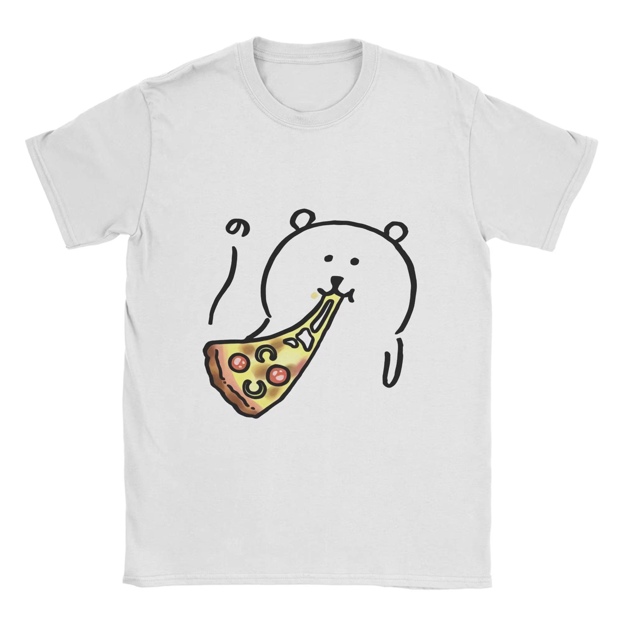 

2025 Joke Bear T-Shirt Summer Cotton Leisure T-Shirts Male 100 Cotton O Neck Plus Size 5XL Top Tees Short Sleeves Awesome Tshirt S