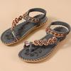 Women's Sandals Bohemia Style Sandals Summer Shoes For Woman Flip Flops Beach Summer Shoes Women Low Heels Footwear