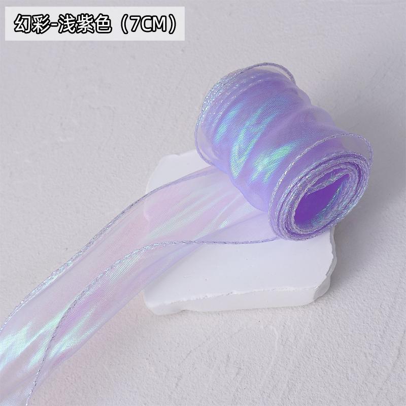 

Шифоновая лента органза атлас кружево для DIY бантов подарочной упаковки цветочного букета аксессуаров для волос швейная отделка материалы для рукоделия 10Meters