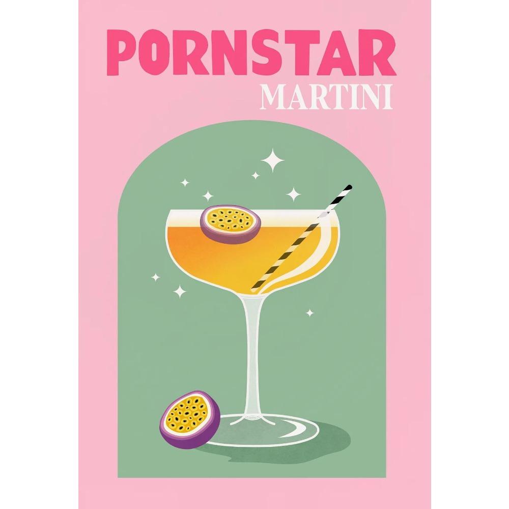 Simplicity Colorful Cocktail Posters Trendy Drinks Prints Whiskey Bar Cart Prints Canvas Painting Wall Pictures Home Bar Decor