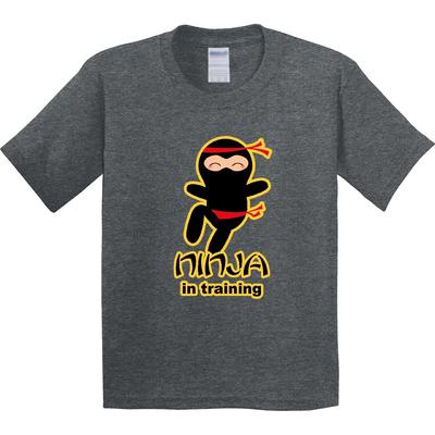Inktastic Ninja In Training Youth T-Shirt Cute Japanese Martial Arts Ninjutsu