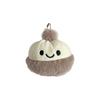 Cute Three-color Bun Plush Doll Creative Doll Bag Pendant Grab Machine Doll Children's Toy Doll