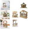 1pc Christmas Nativity Scene Figurines Statue Manger Ornament Home Office