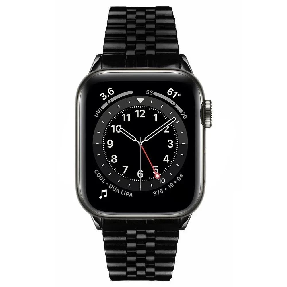 TPU Protector Case+Metal Strap For Apple Watch Ultra Band 49mm 45mm 44mm 41mm 40/38 Stainless steel Bracelet series 3 5 6 se 7 8