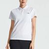 Li Ning Plain Casual Short Sleeve Polo Shirt Women Tops White APLR004-1