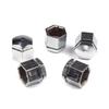 BSP631 5 Pieces Car Wheel Bolt Screw Cover 1008209, 90343694 Silver Color Plastic Cap for Vauxhall Opel GM 22.30 Mm* 17 Mm
