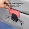 Car Sun Visor Glasses Box Sunglasses Clip Card Ticket Holder Stand Pen Case Eyeglasses Multi-Function Storage Car Accessories