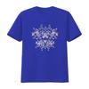 HIM Band Heartagram Schwarzes T-Shirt 100% Baumwolle Mode Oberteil Vintage Gewaschen Dehnbar Vielseitiges Oberteil Für den Alltag Streetwear