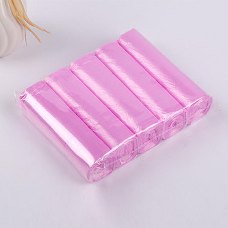 Small Thickened Color Garbage Bags, Disposable & Tear-off, Ideal for Home, Office, or Hotel Use.