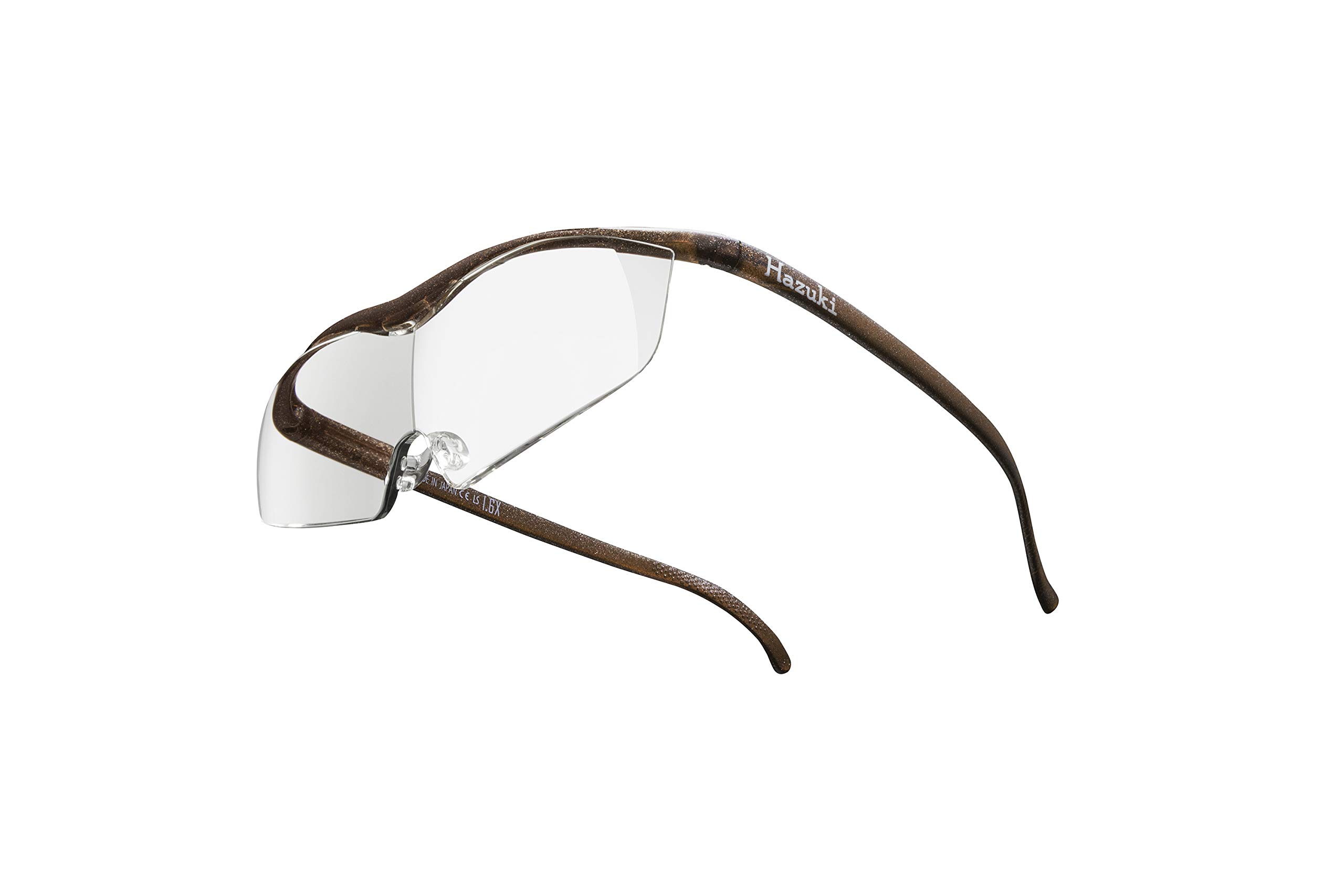 

Hazuki Hazuki Loupe Прямо керований магазин Офіційний магазин Обмежена гарантія на заміну збільшення Велика прозора лінза Коричневе збільшувальне скло Hazuki коричневий