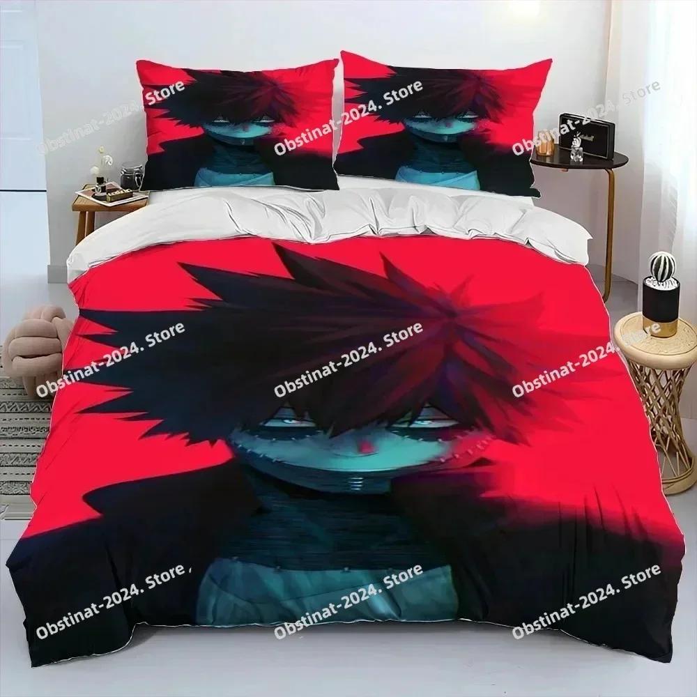 3D Anime My Hero Academia Izuku Deku Bedding Set Printed single Comforter Quilt Duvet Cover Pillow Case 3 Pieces Kids Adult Size