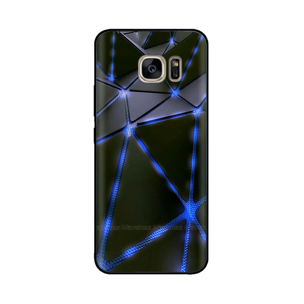 Black Silicone Case For Samsung Galaxy S6 Edge Case Soft TPU Cover For Samsung Galaxy S6 S 6 Edge Case Cover Bumper Coque Para