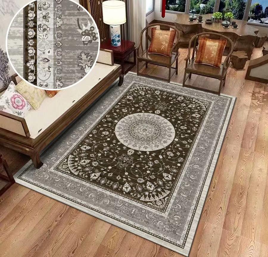 Light Color Retro Carpets for Living Room Original Kids Bedroom Carpets Large Size Entrance Rugs Room Decor Table Floor Mats