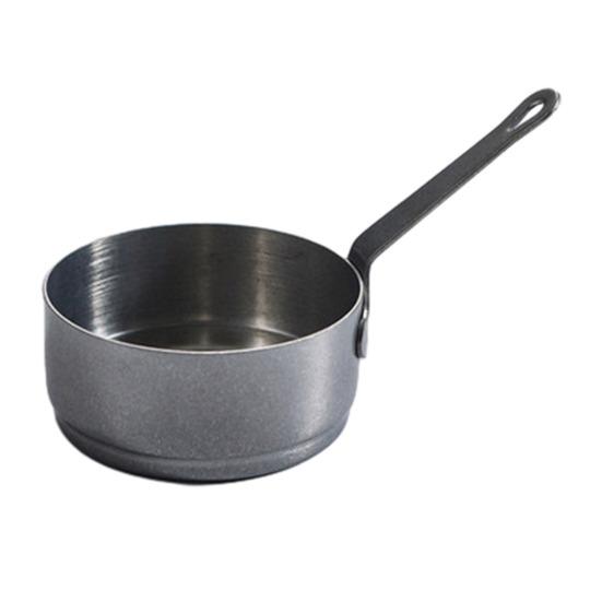 Stainless Steel Sauce Cup with Handle Reusable Metal Dipping Cups Small Condiment Server for Ketchup Appetizers Soy Sauce