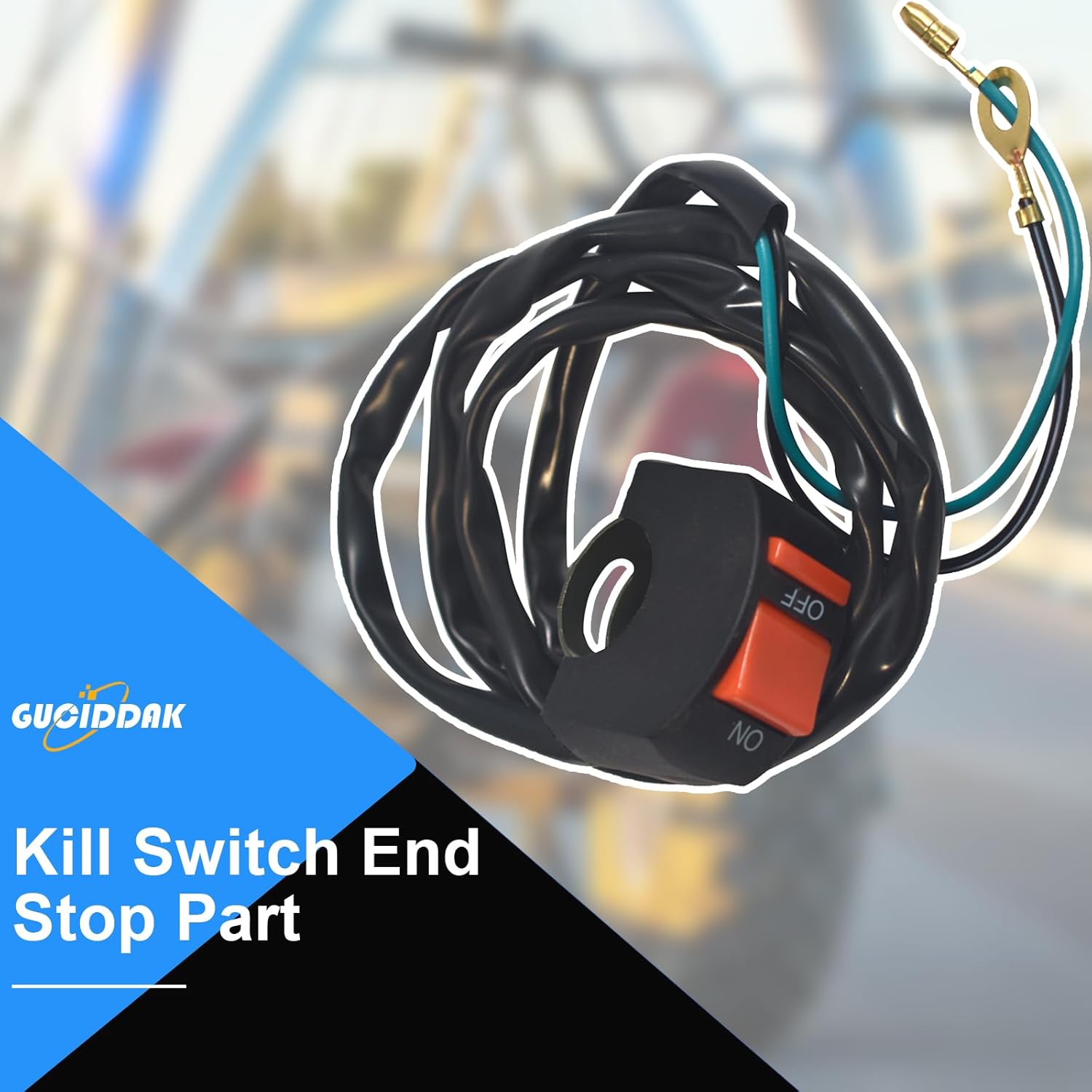 Конечный выключатель (Stop Switch) для Coleman CT200U Trail200 Trail Mini Bike 196cc, Запчасти для карта, Выключатель стоп