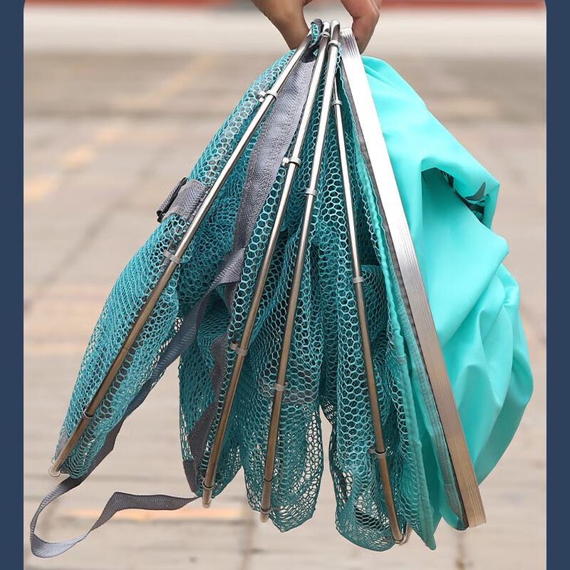 Yuanzu Stainless Steel Double-Ring Fishing Keepnet