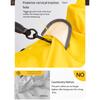 Water Resistant Dog Raincoat With High Density PU Fabric Reflective Strips For Night Safety And Rainy Day Protections