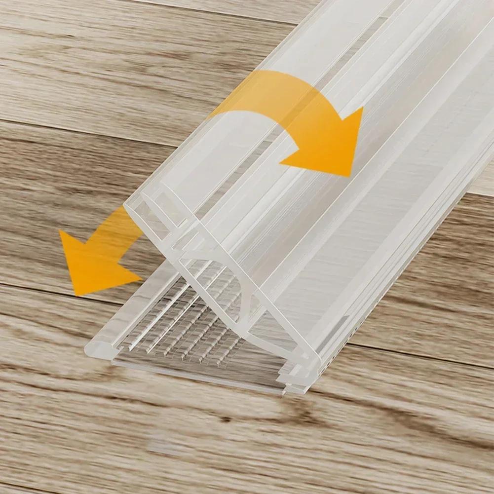 Door Bottom Sealing Strip Sound Proof Noise Reduction Windproof Weather Strip Windshield Seal Strip Prevent Dust Pests Stopper