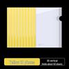 JY A5 Transparent Pull Rod File Folder, 10-Pack