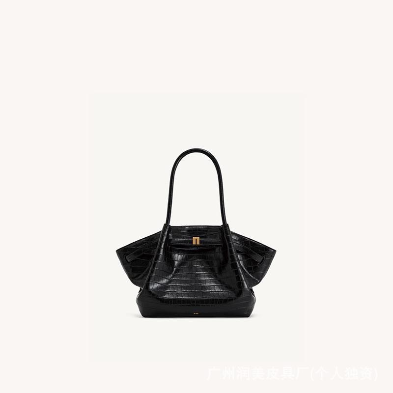 JWPEI 2025 Dumpling Handbag: Genuine Leather Tote & Crossbody Bag, Available In Large & Small Sizes for Women.
