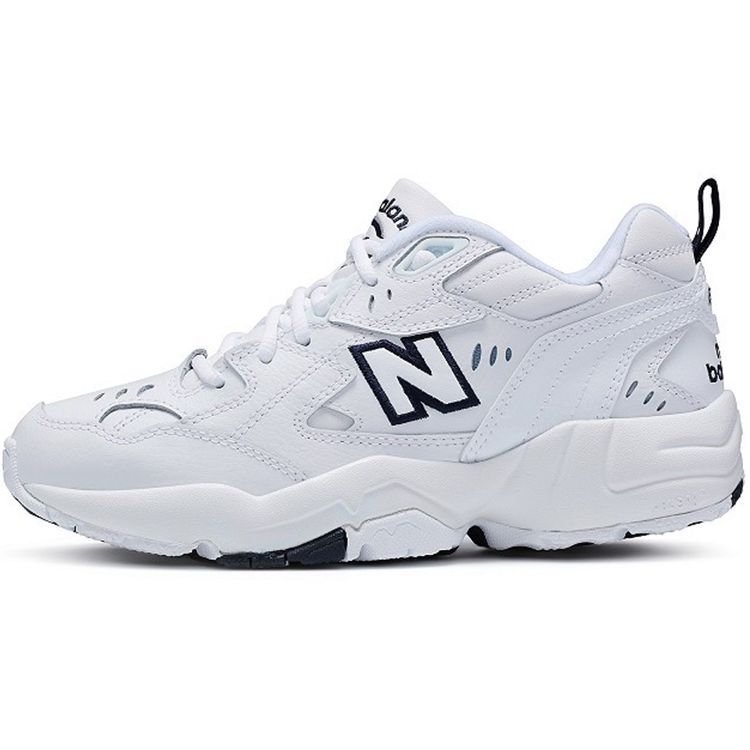 

New Balance 608v1 Белые мужские кроссовки Темно-синие MX608WT