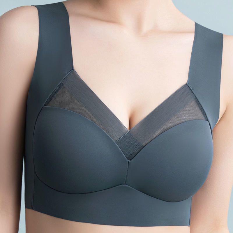 Women's Seamless Sports Bra: Anti-Sagging, Side Lift, Sexy Large Size