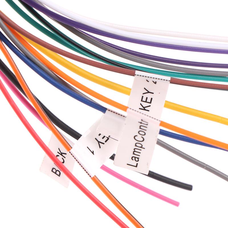 Car Radio Wire Harness 16Pin Audio Wiring Adapter Cd Dvd Connector Cable T-Plug Power Cord Modified Parts Acesssories