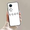 Basketball Heart Beat Case Cover For Honor X8a X9a X7a X6a X7 X8 X9 50 70 90 Lite Honor 8X 9X Magic 5 Lite Pro