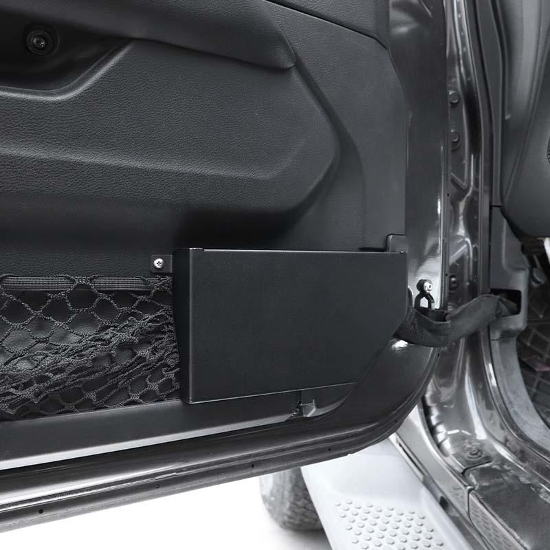 Front Door Pocket Storage Box For Jeep Wrangler JL For JT Gladiator 2018-2023 Organizer Container Stowing Tidying Accessories